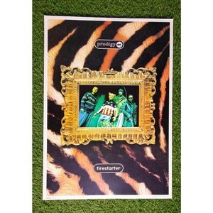 Prodigy "Firestarter" LRG Poster 25" x 35" Vintage 1996 GB Printed In UK LPO483